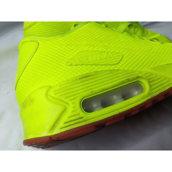 Nike Air Max 90 Hyperfuse ID Womens Size 7.5 Shoes Yellow~822578-997 - Picture 6 of 11